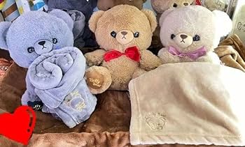 Amazon.co.jp: いっしょに ぬくぬくくまさん ブランケット付き
